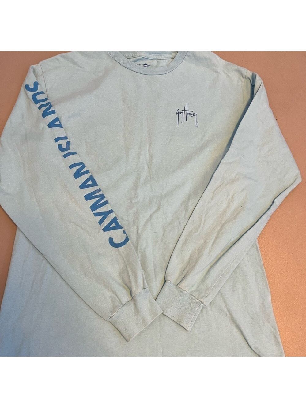 Guy Harvey Cayman Island Long Sleeve Shirt M